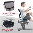 Smart Recumbent Cross Trainer Elliptical Exercise Bike - Black
