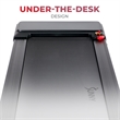 Sunny Health & Fitness Smart Compact Auto Incline Treadpad Treadmill in Black