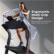 Sunny Health & Fitness Commercial Level Ultimate Incline/Decline Treadmill-Black