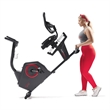 Sunny Health & Fitness Premium Smart Recumb Bike in Black