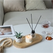 Kishen Ridge Oblong Natural Wood Glossy Tray