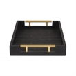 Lusan Vinyl Tray - Black