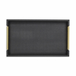 Lusan Vinyl Tray - Black Snakeskin