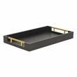 Lusan Vinyl Tray - Black Snakeskin