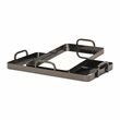 Nuvelle Set of 2 Metal Mirrored Trays