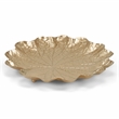 Delphine Golden Metal Lilypad Catchall Tray - X-Large
