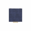 Lusan Square Decorative Box Set - Navy Blue Faux Shagreen