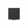 Lusan Square Decorative Box Set - Black Faux Shagreen