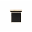 Lusan Square Decorative Box Set - Cream Faux Shagreen