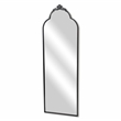 Everlaine Modern Victorian Black Floor Mirror