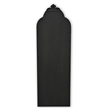 Everlaine Modern Victorian Black Floor Mirror