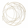 Denine Small Abstract Round Wall Art - Gold