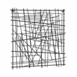 Ablinea Pewter Finished Square Abstract Wall Art
