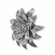 Varinnia Galvanized Metal Lotus Style Wall Decor