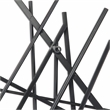 Avalon Small Abstract Wall Decor - Black