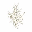 Avalon Small Abstract Wall Decor - Silver