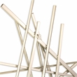 Avalon Small Abstract Wall Decor - Silver