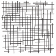 Iquara Large Square Metal Wall Art - Black