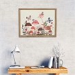 Hareton Colorful Forest Mushroom Metal Wall Art