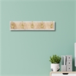 Zephyra Modern Cottage 5 Gold Hook Coat Rack