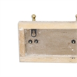 Zephyra Modern Cottage 5 Gold Hook Coat Rack