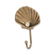 Mythra Golden Seashell Cast Iron Wall Hook