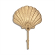 Mythra Golden Seashell Cast Iron Wall Hook