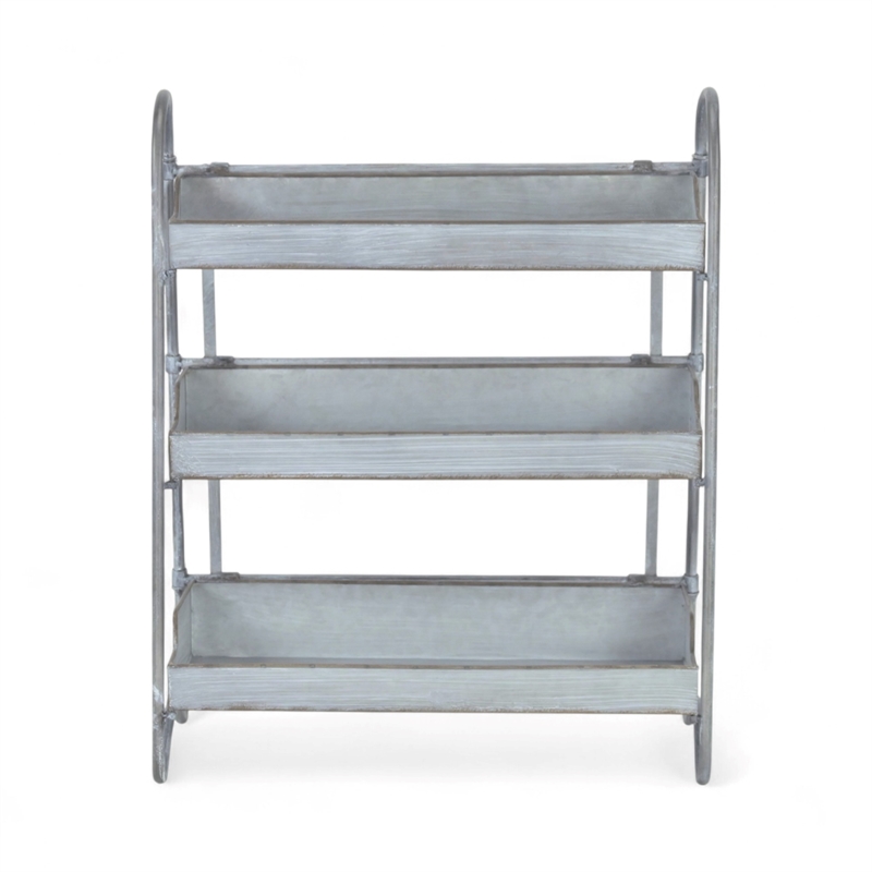 Emilia Metal 3 Tier Table Shelf
