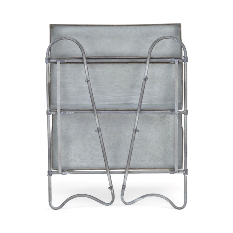 Emilia Metal 3 Tier Table Shelf