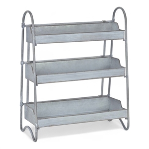 Emilia Metal 3 Tier Table Shelf