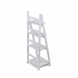 Foxley 4 Tier Folding Wood Shelf - White