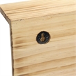 Aldervale Wood & Metal 5 Hook Hanger & Shelf