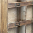 Dael Wooden 9 Cubby Wall Shelf - Brown