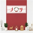 Clara Holiday Metal Sign - Joy