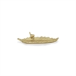 Elena Golden Cast Iron Leaf Tray
