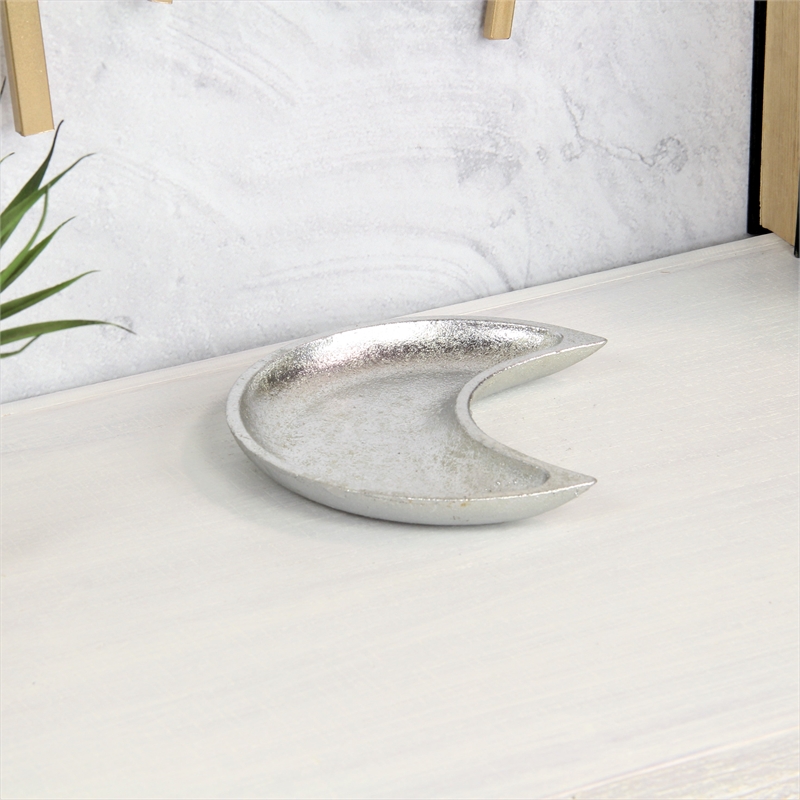 Isano Cast Iron Crescent Moon - Silver