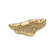 Christmas Bell Cast Iron Gold Catchall Dish