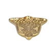 Christmas Bell Cast Iron Gold Catchall Dish