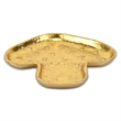 Cressida 7 Inch Cast Iron Mushroom Catchall Dish - Gold