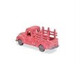 Menica Rustic Cast Iron Red Truck Decor