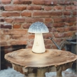 Hareton Cast Iron Blue & White Forest Fungi Decor