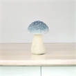 Hareton Cast Iron Blue & White Forest Fungi Decor