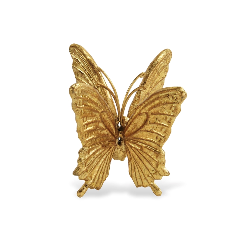Erlen Golden Cast Iron Double Butterfly