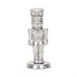 Clara Silver Cast Iron Nutcracker Figurine - Small