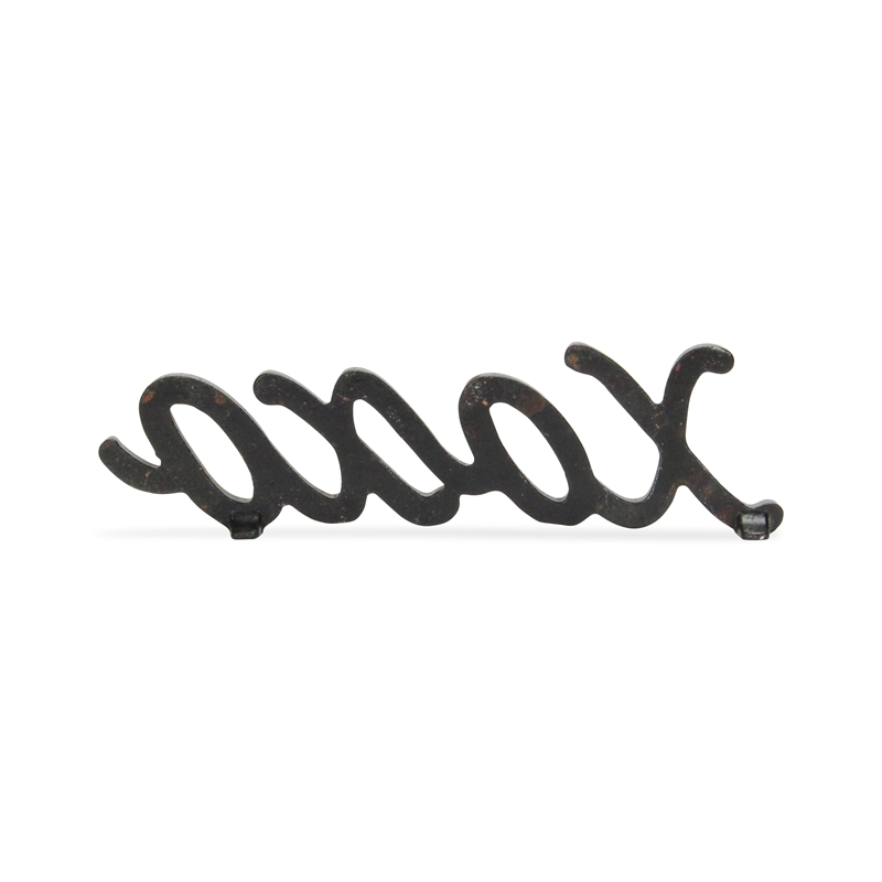 Milena Cast Iron Table Decor - XOXO