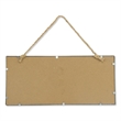 Isaiah Galvanized Framed Hanging Chalkboard