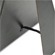 Briseis 11.75 Inch Rectangular Table Mirror - Black