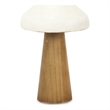 Hareton Forest Fungi Table Decor - Brown and White - Large
