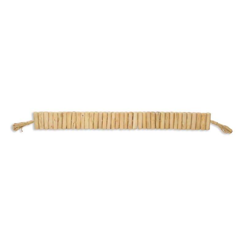 Wistan Hanging Wood Bar Tassel Decor - Small