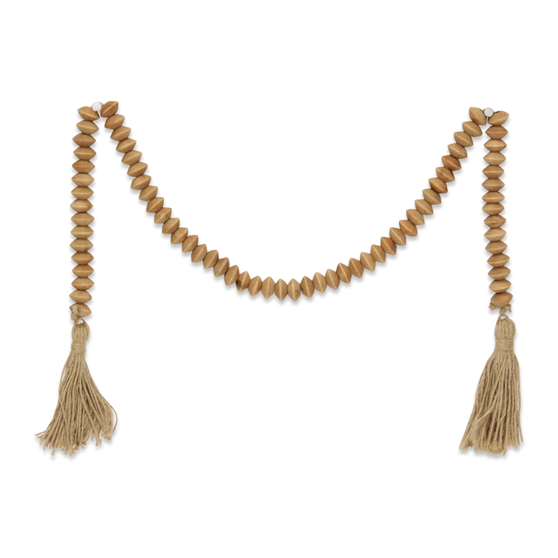 Akaida Wooden Abacus Styled Bead Garland Decor